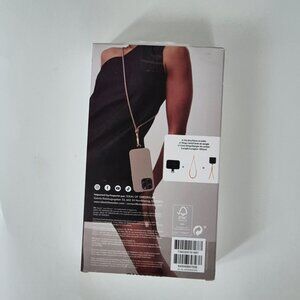 Cord Phone Strap Beige - Ideal of sweden Apricot NEW sealed